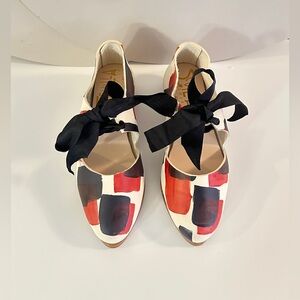 Sevilla Smith - The Mary Block Print in Apple and Nori